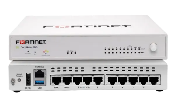 FortiGate-70G: Equipo más Forticare Premium y FortiGuard Unified Threat Protection (UTP) | 3 Años - imagen 1