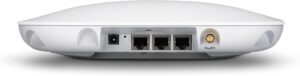 FortiAP-441K: Punto de acceso inalámbrico para interiores: 4 radios (Wi-Fi-7 tribanda 2,4/5/6 GHz 4+4+4, 4 transmisiones, 4 radios) antenas internas, 2 puertos 10G Base-T RJ45, Bluetooth/BLE, 1 puerto USB tipo A, 1 puerto serie RS-232 RJ45.