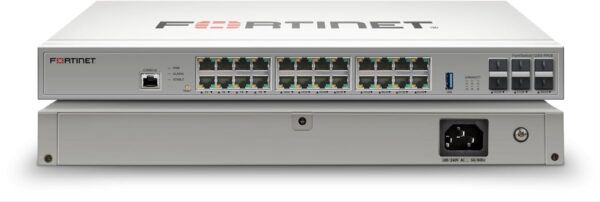 Fortinet FortiSwitch 124G‑FPOE: switch gestionado con 24 puertos Gigabit PoE+ y 4 uplinks SFP+ 10GbE, ideal para acceso seguro integrado con FortiGate y gestión centralizada. - imagen 1