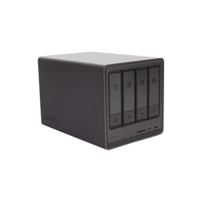 DXP4800 — NASync: 4x (3.5″/2.5″) + 2x NVMe M.2 | Intel N100 4c@3.4GHz – 8GB DDR5 | 2x 2.5GbE - imagen 4