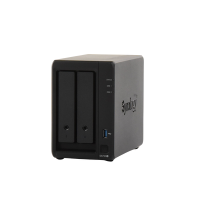 DiskStation DS423+ — Synology: 2x 3.5″/2.5″ (expandible a 7) | AMD Ryzen R1600 4c@3.1GHz – 2GB | 2x 1GbE - imagen 2