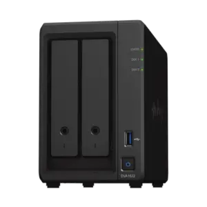 DVA1622 Deep Learning NVR - Synology: 2x 3.5" | Intel Celeron J4125 4c@2.7GHz - 6GB | 1GbE