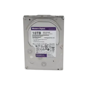 WD Purple Pro 10TB@7200RPMs 3.5" — Western Digital HDD: Cache:256MB | SATA 6Gb/s | Videovigilancia