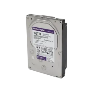 WD Purple Pro 10TB@7200RPMs 3.5" — Western Digital HDD: Cache:256MB | SATA 6Gb/s | Videovigilancia