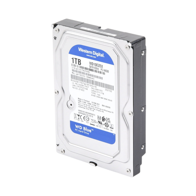 WD Blue 1TB@7200RPMs 3.5″ — Western Digital HDD: Cache:64MB | SATA 6Gb/s | Desktop - imagen 2