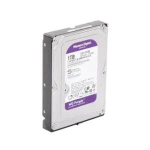 WD Purple 1TB@5400RPMs 3.5" — Western Digital HDD: Cache:64MB | SATA 6Gb/s | Videovigilancia