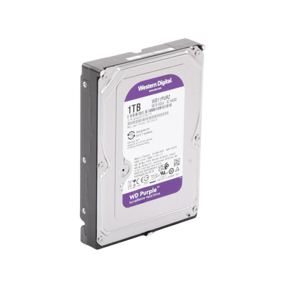 WD Purple 1TB@5400RPMs 3.5″ — Western Digital HDD: Cache:64MB | SATA 6Gb/s | Videovigilancia - imagen 5
