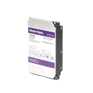 WD Purple 12TB@7200RPMs 3.5" — Western Digital HDD: Cache:256MB | SATA 6Gb/s | Videovigilancia