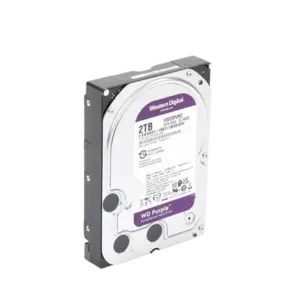 WD Purple 2TB@5400RPMs 3.5" — Western Digital HDD: Cache:64MB | SATA 6Gb/s | Videovigilancia