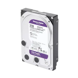 WD Purple 3TB@5400RPMs 3.5" — Western Digital HDD: Cache:64MB | SATA 6Gb/s | Videovigilancia