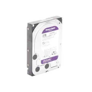 WD Purple 3TB@5400RPMs 3.5" — Western Digital HDD: Cache:64MB | SATA 6Gb/s | Videovigilancia