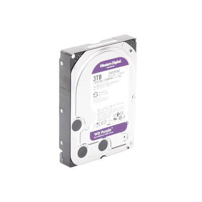 WD Purple 3TB@5400RPMs 3.5″ — Western Digital HDD: Cache:64MB | SATA 6Gb/s | Videovigilancia - imagen 4