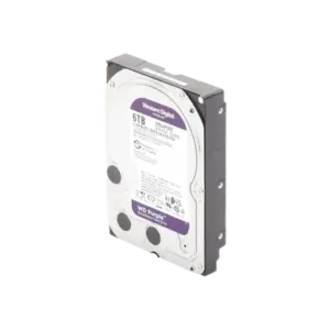 WD Purple 6TB@5640RPMs 3.5" — Western Digital HDD: Cache:128MB | SATA 6Gb/s | Videovigilancia