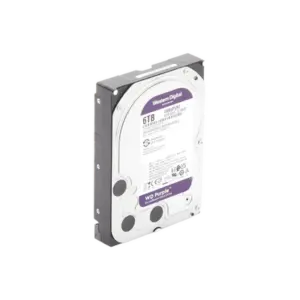 WD Purple 6TB@5640RPMs 3.5" — Western Digital HDD: Cache:128MB | SATA 6Gb/s | Videovigilancia