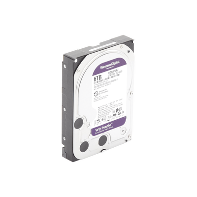 WD Purple 6TB@5640RPMs 3.5″ — Western Digital HDD: Cache:128MB | SATA 6Gb/s | Videovigilancia - imagen 5