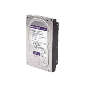 WD Purple 8TB@7200RPMs 3.5" — Western Digital HDD: Cache:256MB | SATA | Videovigilancia