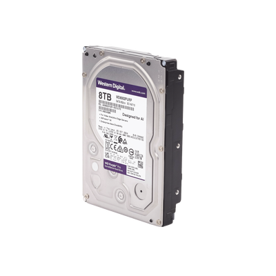 WD Purple 8TB@7200RPMs 3.5″ — Western Digital HDD: Cache:256MB | SATA | Videovigilancia - imagen 2