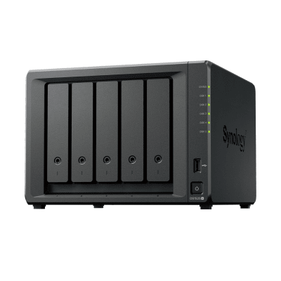 DiskStation DS1525+ — Synology: 5x 3.5″/2.5″ + 2x NVMe M.2 cache | AMD Ryzen V1500B 4c@2.2GHz – 8GB | 2x 2.5GbE + 10GbE opcional - imagen 5
