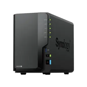 DiskStation DS225+ — Synology: 2x (3.5"/2.5") | Intel Celeron J4125 4c@2.0GHz - 2GB | 1GbE + 2.5GbE