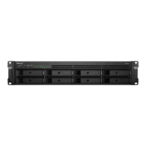 RackStation RS1221+ — Synology: 8x 3.5"/2.5" | AMD Ryzen V1500B 4c@2.1GHz - 4GB | 4x 1GbE + 10/25GbE PCIe