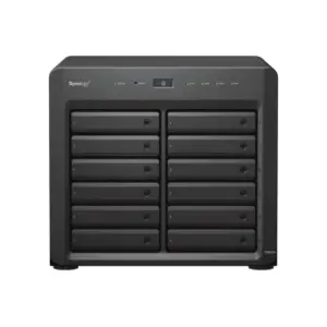 DiskStation DS2422+ — Synology: 12x 3.5"/2.5" + NVMe cache | AMD Ryzen 4c@2.2GHz - 32GB | 10/25GbE