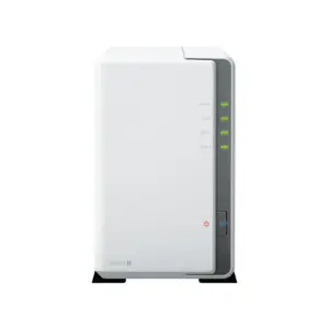 DiskStation DS223j — Synology: 2x (3.5"/2.5") | Realtek RTD1619B 4c@1.7GHz - 1GB | 1x 1GbE