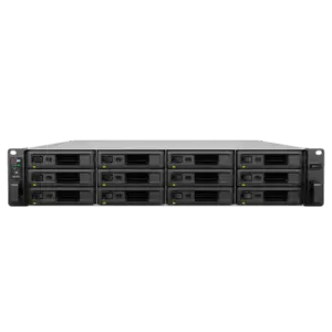 SA3410 — Synology: 12x 3.5"/2.5" (escalable 96) | Intel Xeon D-1567 12c@2.1GHz - 16GB | 4x 10GbE + PCIe 3.0