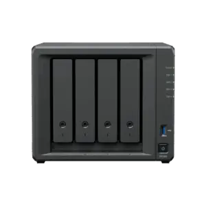 ActiveProtect DP340 — Synology: 4x 3.5" + 2x SSD cache | 14.5TB backup capacity | 10GbE | RAID 5+1 protection