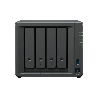 ActiveProtect DP340 — Synology: 4x 3.5″ + 2x SSD cache | 14.5TB backup capacity | 10GbE | RAID 5+1 protection - imagen 2