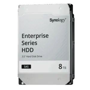 HAS5300 8TB@7200RPMs 3.5" — Synology HDD: Cache:256MB | SAS 12Gb/s | Enterprise