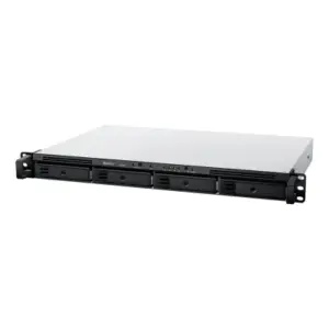 RackStation RS422+ — Synology: 4x 3.5"/2.5" | AMD Ryzen R1600 2c@2.6GHz - 2GB | 2x 1GbE + 10GbE opcional