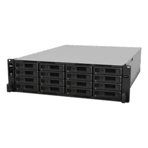 RackStation RS4021xs+ — Synology: 16x 3.5"/2.5" | Intel Xeon D-1541 8c@2.1GHz - 16GB | 4x 1GbE + 10GbE opcional