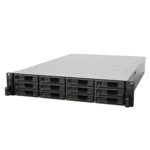SA3610 — Synology: 12x 3.5"/2.5" | Intel Xeon D-1567 12c@2.1GHz - 16GB | 4x 10GbE + 25/40GbE/FC opcional