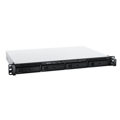 RackStation RS422+ — Synology: 4x 3.5″/2.5″ | AMD Ryzen R1600 2c@2.6GHz – 2GB | 2x 1GbE + 10GbE opcional - imagen 3