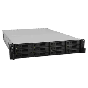 RackStation RS3621RPxs — Synology: 12x 3.5"/2.5" | Intel Xeon D-1531 6c@2.2GHz - 8GB | Dual PSU | Expandible 36 bahías