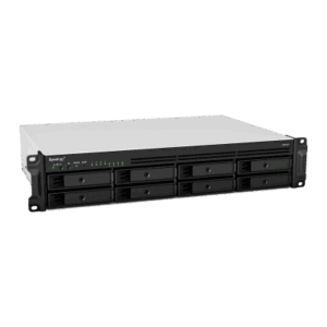RackStation RS1221+ — Synology: 8x 3.5"/2.5" | AMD Ryzen V1500B 4c@2.1GHz - 4GB | 4x 1GbE + 10/25GbE PCIe
