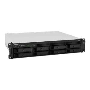 RackStation RS1221RP+ — Synology: 8x 3.5"/2.5" (exp. 12) | AMD Ryzen V1500B 4c@2.2GHz - 4GB | 4x 1GbE + 10/25GbE