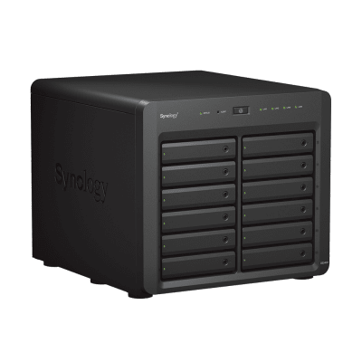 DiskStation DS2422+ — Synology: 12x 3.5″/2.5″ + NVMe cache | AMD Ryzen 4c@2.2GHz – 32GB | 10/25GbE - imagen 3