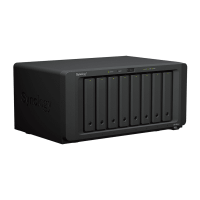 DiskStation DS1823xs+ — Synology: 8x 3.5″/2.5″ + 2x NVMe M.2 cache | AMD Ryzen V1500B 4c@2.1GHz – 8GB | 10GbE + PCIe - imagen 3