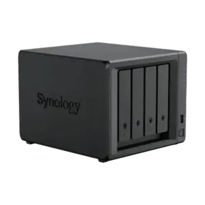 ActiveProtect DP340 — Synology: 4x 3.5" + 2x SSD cache | 14.5TB backup capacity | 10GbE | RAID 5+1 protection