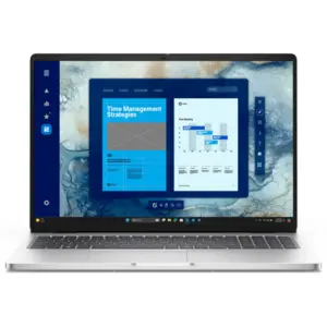 Laptop Dell Pro 16 Touch 16" FHD AMD Ryzen AI 7-350 32GB 1TB NPU 50 TOPS Radeon 860M W11Pro 3Y Copilot+PC Plata Wi-Fi 6E