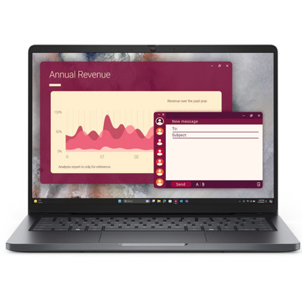 Dell Pro 14 PC14250 — Laptop Dell: 14″ Pulgadas | Intel Core 7 150U | 16GB RAM | 512GB SSD | Windows 11 Pro - imagen 1