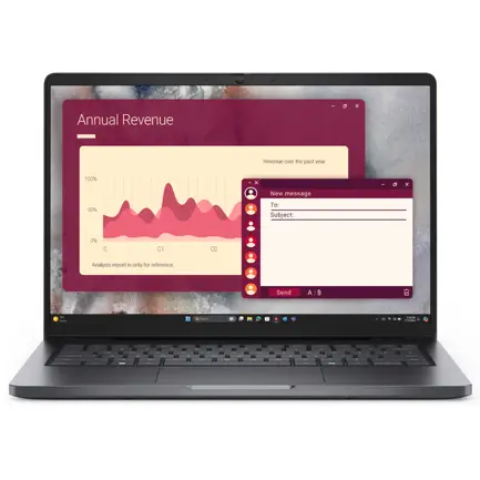 Inspiron 14 PC14250 — Laptop Dell: 14″ Pulgadas | Intel Core Ultra 5 225U | 16GB RAM | 512GB SSD | Windows 11 Pro - imagen 1
