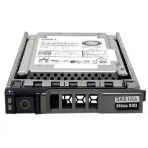 Unidad de Estado Solido Dell 1.92TB SSD SATA LI 6Gbps 512e 2.5" a 3.5" Portadora Híbrida Dell 960GB SSD SAS ISE RI 12Gbps 512e 2.5in Hot-Plug 1 DWPD CUS Kit Compatible con Storage ME5024
