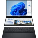 ZenBook Duo UX8406CA-PZ166X — Laptop Asus: 14″ Pulgadas 2.8K OLED Touch 120Hz | Intel Core Ultra 9 285H | Intel Arc 140T | 32GB RAM | 1TB SSD | Gris | Windows 11 Home miniatura 1