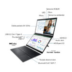 ZenBook Duo UX8406CA-PZ166X — Laptop Asus: 14″ Pulgadas 2.8K OLED Touch 120Hz | Intel Core Ultra 9 285H | Intel Arc 140T | 32GB RAM | 1TB SSD | Gris | Windows 11 Home miniatura 3