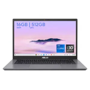 Laptop Chromebook Asus CX3402CVA-i716G512-C1 Intel Core i7-1355U 16GB 512GB 14 Touch Rocky gray Wi-Fi BT WC