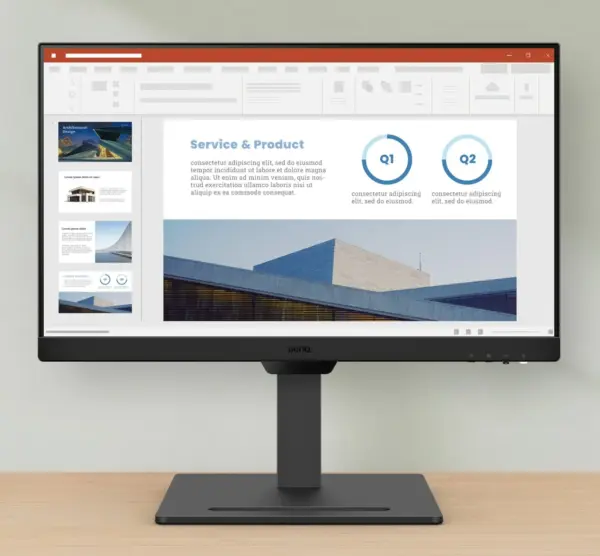 24″ FHD IPS | 60Hz | Monitor BenQ GW2490T: HDMI + DisplayPort | Oficina - imagen 6