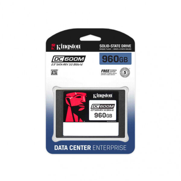 SSD Kingston DC600M 960GB Uso-Mixto SATA 2.5″ - imagen 3