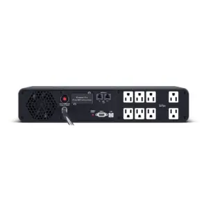 UPS de 1500 VA/1000 W, Topología Línea Interactiva, Entrada 120 Vca NEMA 5-15P, Onda Senoidal Pura, Torre o Rack 2 UR, Con 8 Tomas NEMA 5-15R